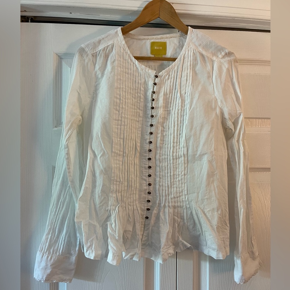 Anthropologie Maeve Top, size medium